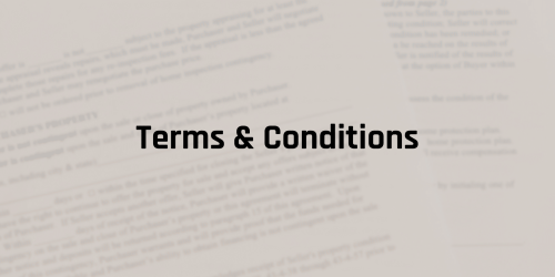 Terms & Conditions